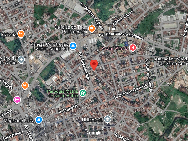 Localização no mapa